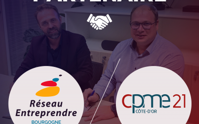 Nouveau partenariat avec le Réseau Entreprendre Bourgogne