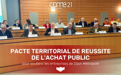 Signature du Pacte Territorial de Réussite de l’Achat Public